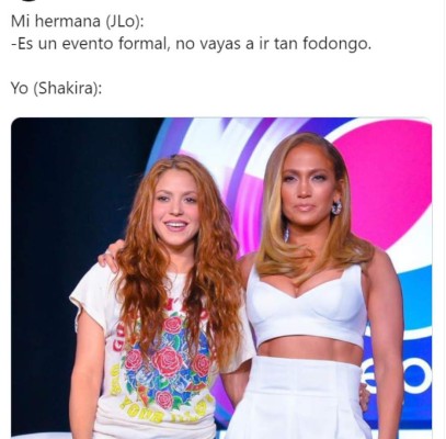 Los memes que dejó el look de Shakira previo al Super Bowl