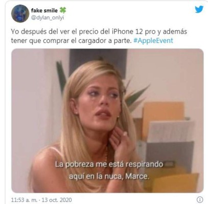 ¡Es igual al 5! Los mejores memes que dejó la presentación del iPhone 12
