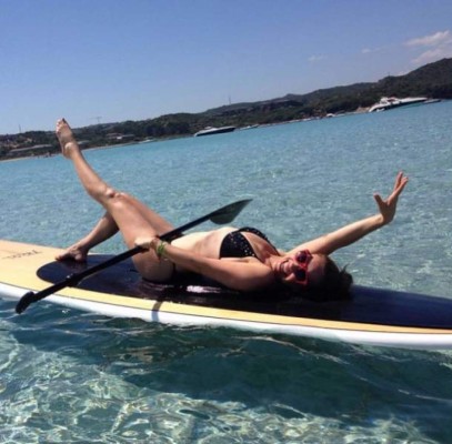 Thalía presume cuerpazo con diminuto bikini en Italia&nbsp;&nbsp;