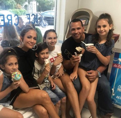 La tierna foto de Alex Rodríguez y Jennifer López que causa furor en redes sociales