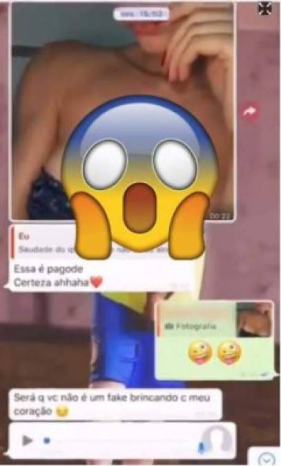 FOTOS: Sale a la luz el chat completo de WhatsApp entre Neymar y Najila Trindade, la modelo que lo acusa de violación