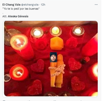 Los divertidos memes que dejó la brujería de Génesis Aleska a Nicky Jam