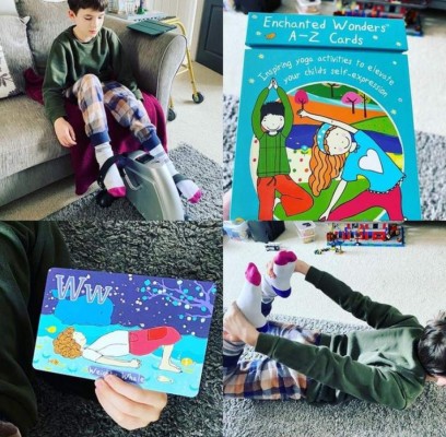 La dramática historia de Jacob, un niño de 10 años que dejó de caminar a causa del coronavirus (FOTOS)