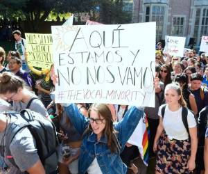 Miles de personas marchan en las calles de Estados Unidos por su inconformidad con Donald Trump, foto: AFP