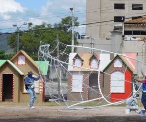 Villa Navideña de la AMDC comienza a tomar forma