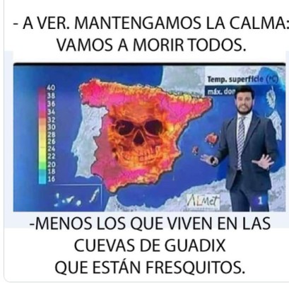 Los memes de la ola de calor en Europa: 'La semana infernal'