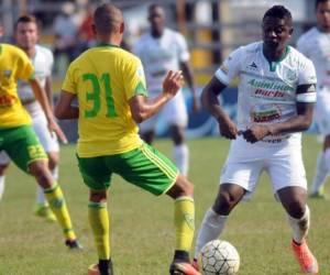 Platense y Social Sol en el estadio Excélsior de Puerto Cortés (Foto: Deportes EL HERALDO / Noticias de Honduras / Liga Nacional de Honduras)