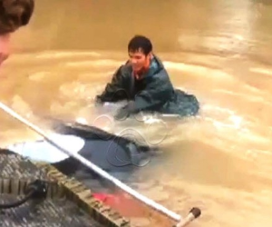 Hombre salva de morir ahogados a una mujer y a su perro en Estados Unidos