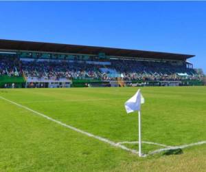 Imagen del estadio Excélsior donde se jugará el partido entre Platense y el Yoro FC.