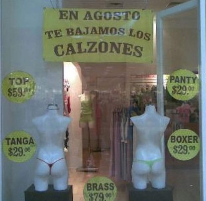 Rotúlos doble sentido