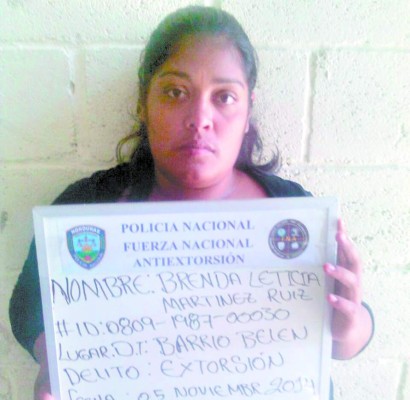 Honduras: Cae otra mujer por extorsión