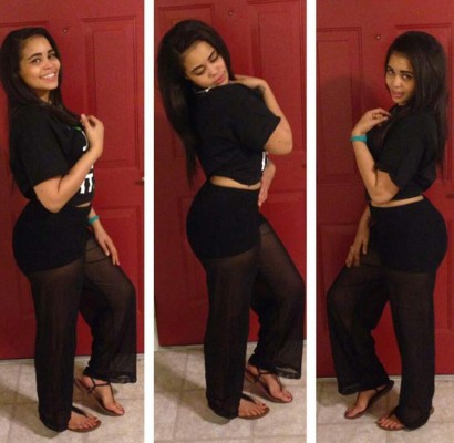 Foto de una linda delincuente causa furor en las redes sociales