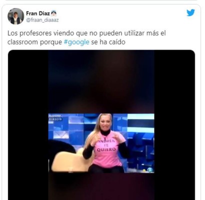 Los inesperados memes que dejó la caída mundial de Google