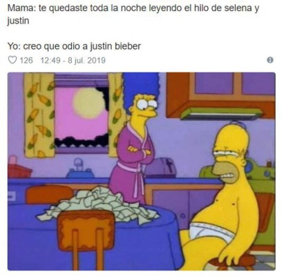 Los memes que generó el hilo de Twitter de la relación tóxica de Justin Bieber y Selena Gómez