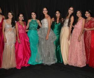 Fabiana García, Isabel Scheib, Elena Thumann, Nadia Farach, Valeria Simón, Marcela Massou, Sofía Barsev, María Nicole Barahona y Lucía Rivera.