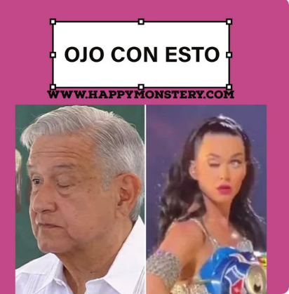 Los memes que dejó el extraño movimiento de ojo de Katy Perry
