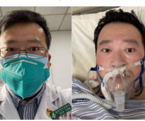 El Hospital Central de Wuhan primero desmintió la muerte del médico Li Wenliang, el primero en alertar sobre la gravedad del coronovarius y que había sido reprendido por las autoridades chinas por crear alarma, pero a última hora de este jueves, tras varias horas de confusión, finalmente confirmó el deceso. Foro: Cortesía
