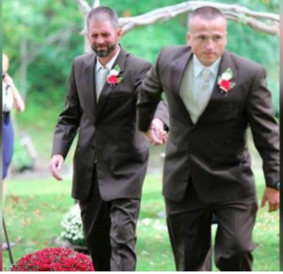 Una novia... dos padres