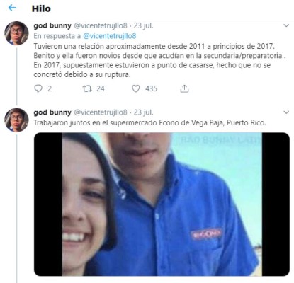 El Hilo De Twitter Que Muestra El Primer Amor De Bad Bunny