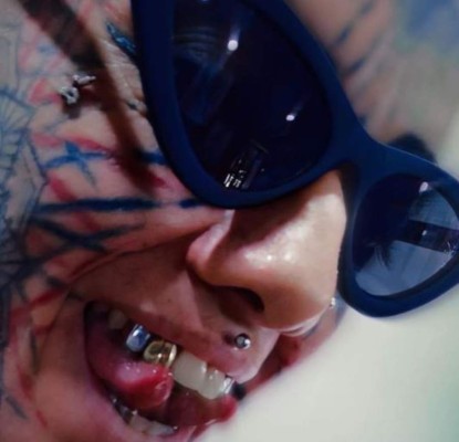 Las espeluznantes imágenes de Carol Praddo, 'la mujer diablo'&nbsp;&nbsp;