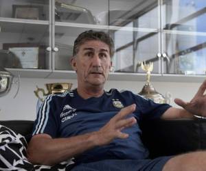 Edgardo Bauza, técnico de la selección Argentina (Foto: Agencia AFP)