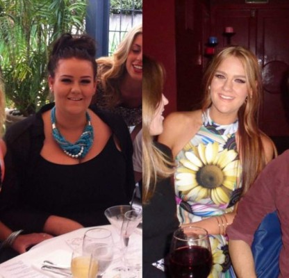 Mujer con sobrepeso asombra en Instagram con su nueva figura