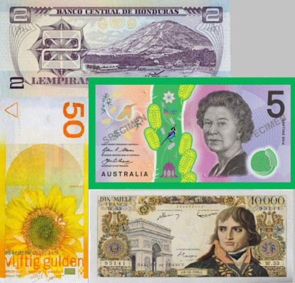 Billete hondureño, entre los más bellos del mundo
