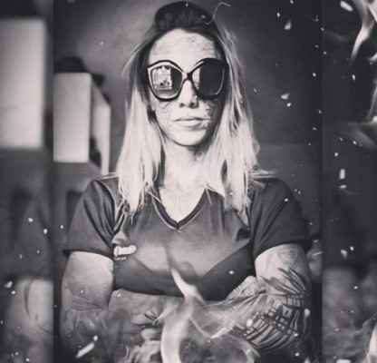 Las espeluznantes imágenes de Carol Praddo, 'la mujer diablo'&nbsp;&nbsp;