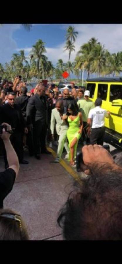 La reacción de un hondureño al conocer a Kim Kardashian en Miami