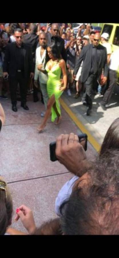 La reacción de un hondureño al conocer a Kim Kardashian en Miami