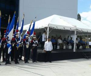 Durante el evento, el presidente de la República, Juan Orlando Hernández, pidió resultados a los miembros de la Policía Nacional.