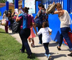 Más de 100 niños hondureños y sus padres han sido retornados en las últimas semanas desde México.