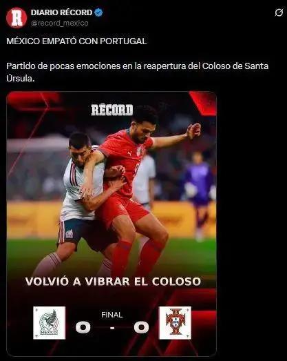 La reacción de la prensa luego del resultado de México ante Portugal: Una vergüenza