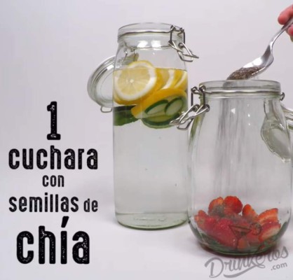 Preparar aguas saborizadas, deliciosas y saludables ¡Te ayudarán a perder peso!