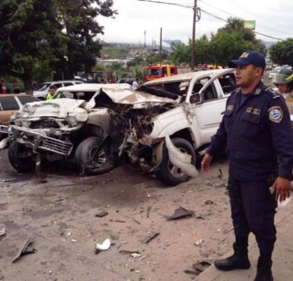 Honduras: Tiroteo provocó tragedia vial en el bulevar FFAA