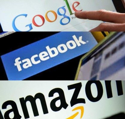 Amazon, Google y Facebook se presentarán en audición ante el Parlamento Europeo