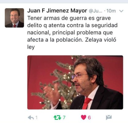 Más de 42 años pagará Mario Zelaya por almacenar armas&nbsp;