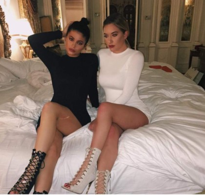 La gran cicatriz de Kylie Jenner