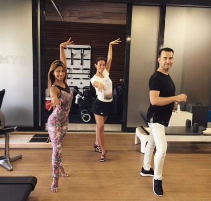 La novia de Cristiano Ronaldo presume embarazo mientras baila salsa en tacones