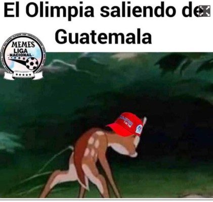 Los memes de la paliza que recibió Olimpia ante el Comunicaciones de Guatemala en la Copa Premier