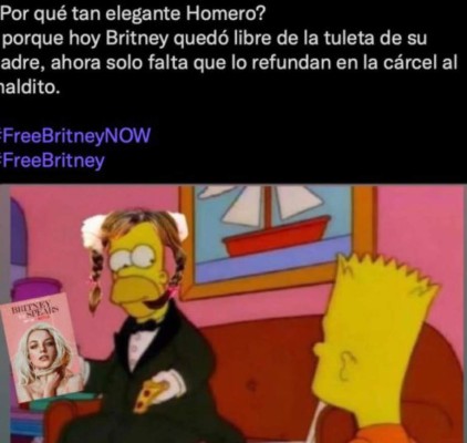 Britney Spears se libra de la tutela de su padre y genera una ola de memes
