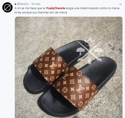 Con memes se burlan de 'lady chanclas' por pedir que le paguen sus sandalias tras ser pisoteada