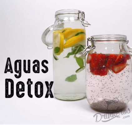Preparar aguas saborizadas, deliciosas y saludables ¡Te ayudarán a perder peso!