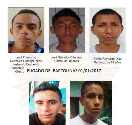 Honduras: Alerta máxima por fuga de mareros de cárcel de El Salvador