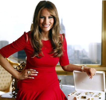 17 reveladoras fotos de Melania de las que Donald Trump nunca ha hablado