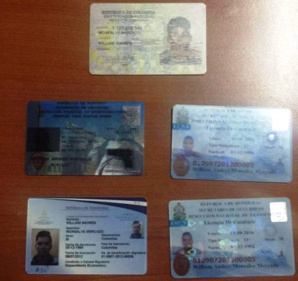 Capturan a presunto colombiano en posesión de dinero falso