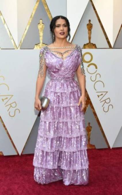 Los vestidos más feos de los premios Oscar 2018; muy estrafalarios