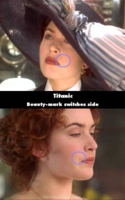 Los imperdibles errores que no viste en ‘Titanic’