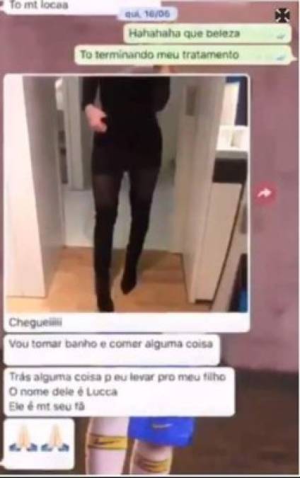 FOTOS: Sale a la luz el chat completo de WhatsApp entre Neymar y Najila Trindade, la modelo que lo acusa de violación