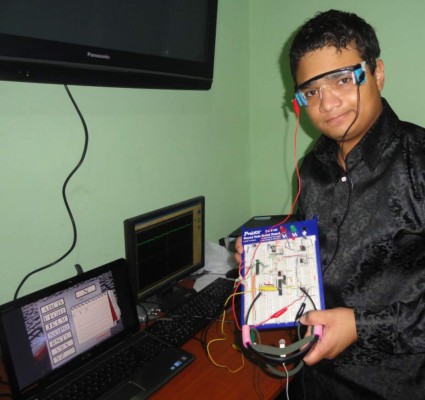 Destacan invento de joven hondureño